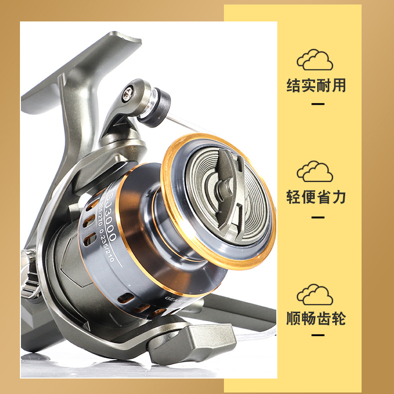 TSJ Metal Spinning Fishing Ree - Developing Tank Reel recension och pris